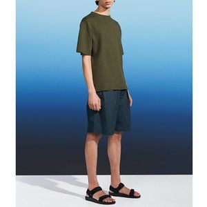 Uniqlo U COTTON CREWNECK SHORT-SLEEVE SWEATER